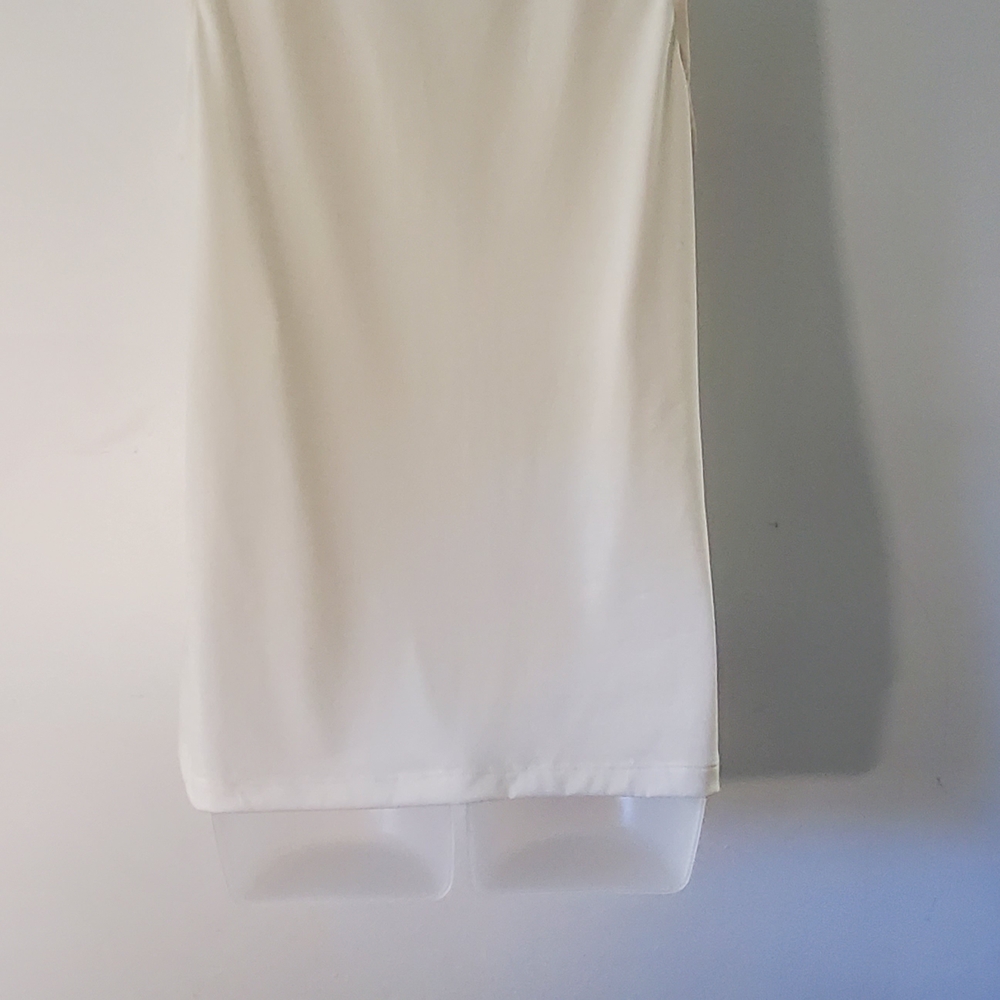 Chic Cream Ruffled Tank Top - Picture 3 of 4